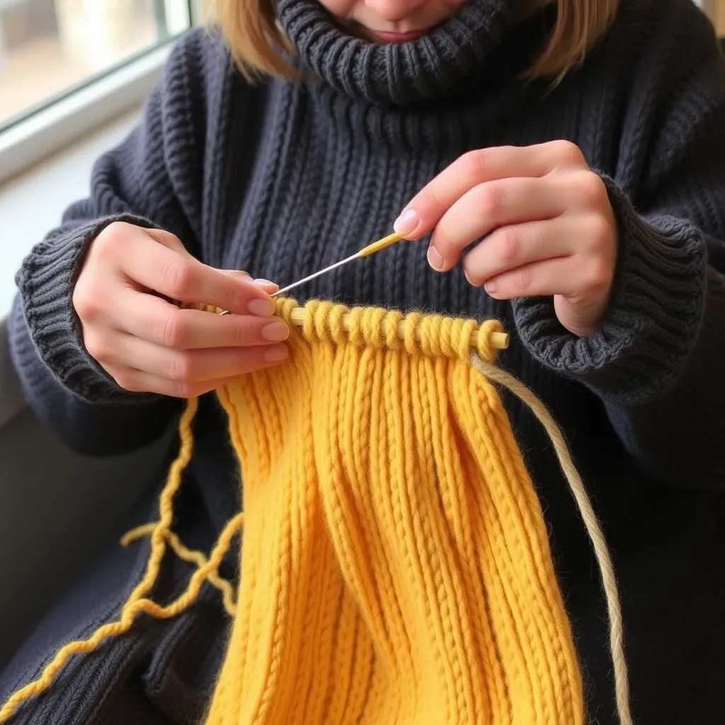 Jak działa licznik rzędów na druty?