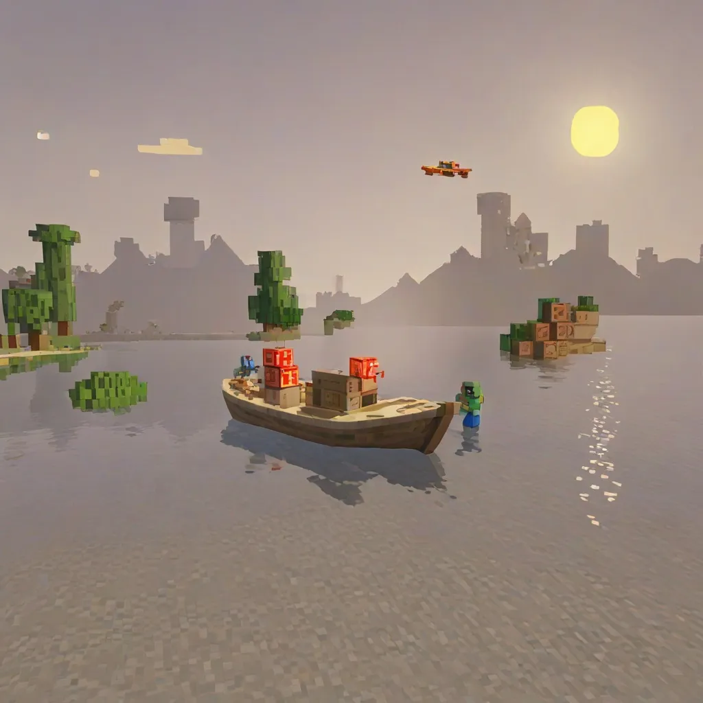 Jak zrobić łódkę w Minecraft? Proste kroki